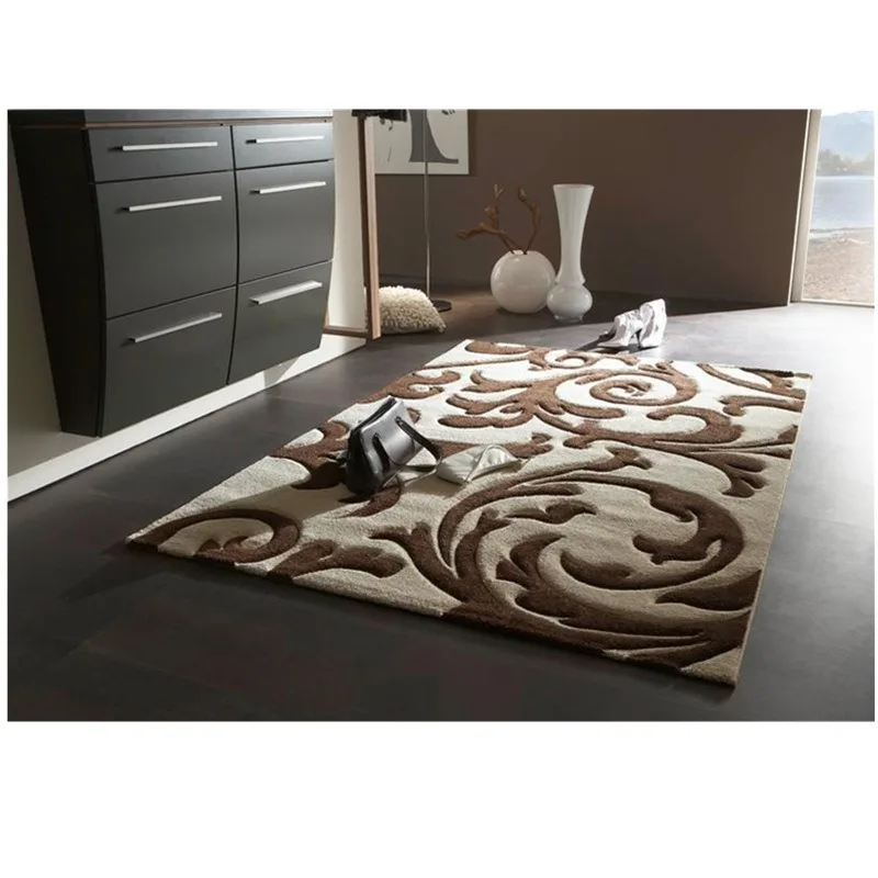 Hand-washed wool carpet, living room coffee table, bedroom corridor full of hotel carpet