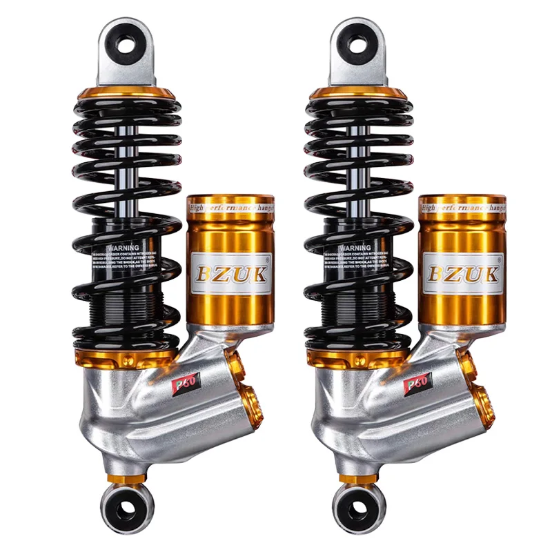 عالية الجودة دائم الألومنيوم P60 مانع الصدمات الخلفي 265/290 مللي متر طول للدراجات النارية العامة حالة جديدة