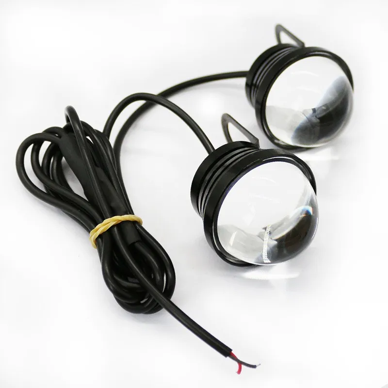 

TCYATO Motorcycle LED Eagle Eye Running Light 10W High Power Explosion Flash Fish Eye Light