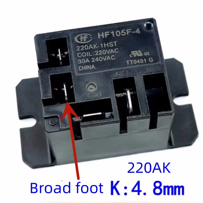 Relay JQX-105F-4-220A-1HS  HF105F-4