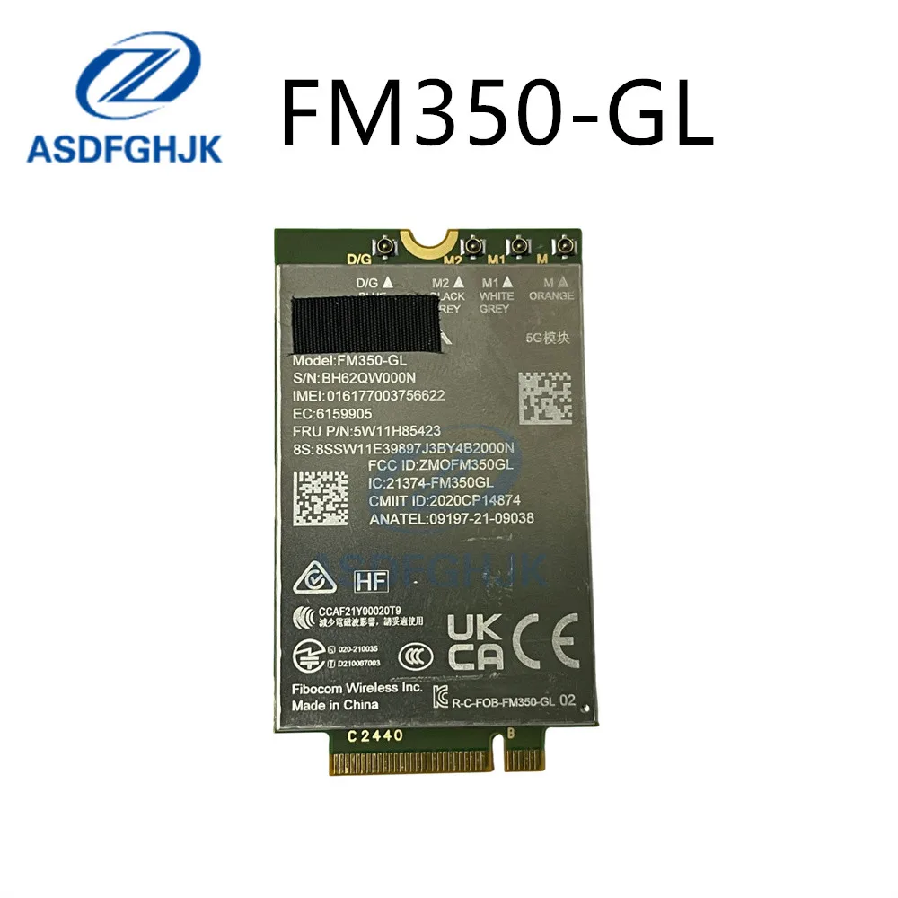 

Оригинальный FM350-GL 5G NR M.2 Sub6 4*4 MIMO FRU 5W11H85423 для ThinkPad P1 Gen5, T14s Gen3, X13 Gen3, X1 Carbon 10-го поколения, X1 Yoga 7-го поколения