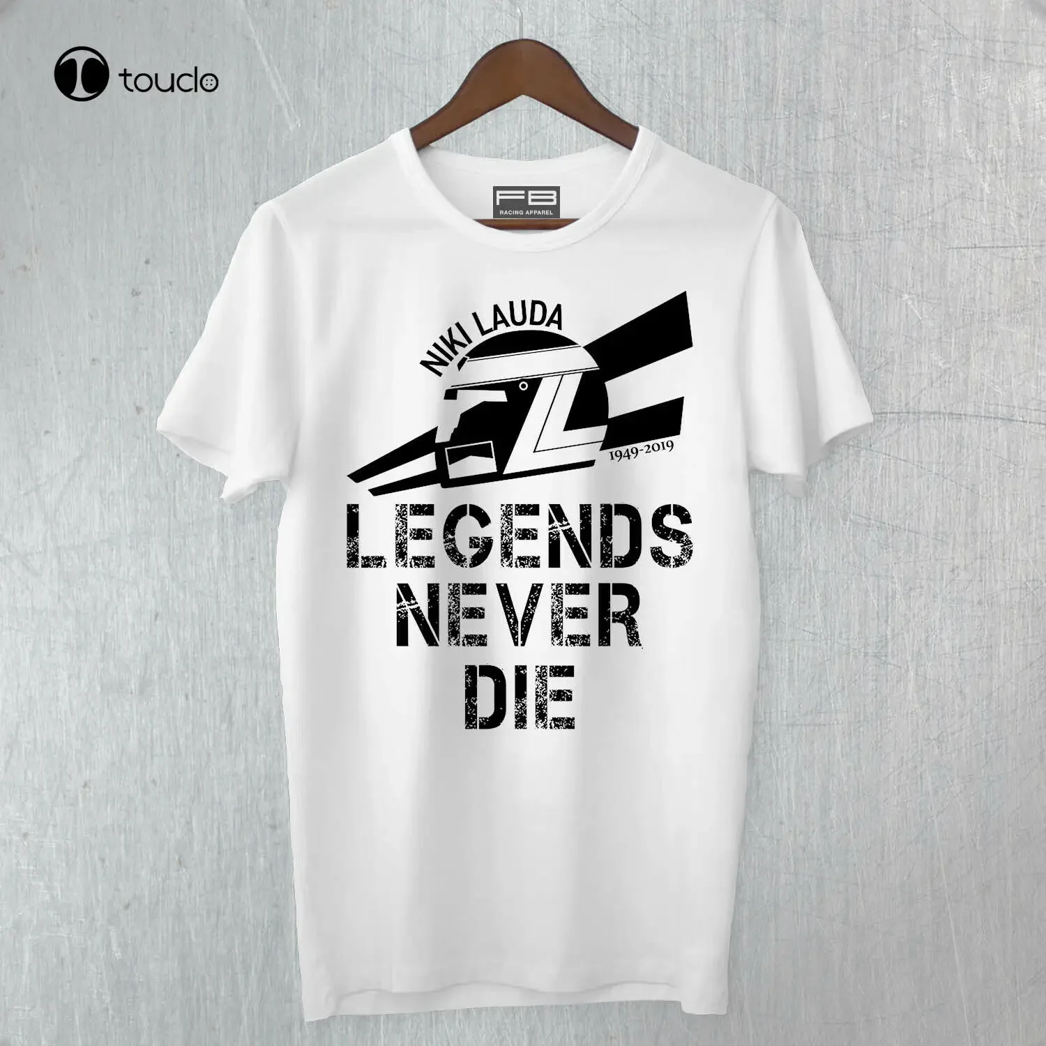 T-Shirt Niki Lauda Tribute Legends Never Die Driver Legend History Web Art T Shirt Tee Shirt