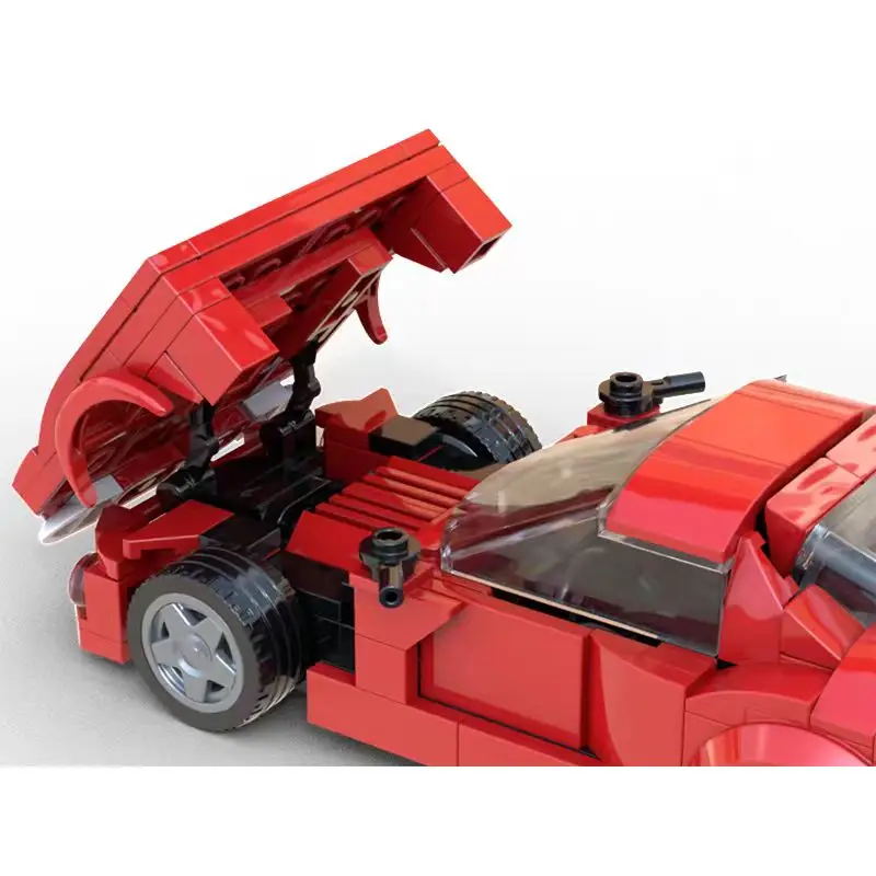302 pièces nouveau modèle de voiture MOC blocs de construction huit grilles Viper GTS supercar bricolage blocs de construction éducatifs créatifs jouet cadeau de vacances