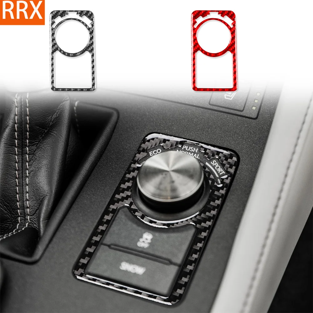 Для Lexus RC300 350 200T 2015-2024 наклейка из настоящего углеродного волокна внутренняя боковая крышка переключения передач автомобильные аксессуары внутри декоративные