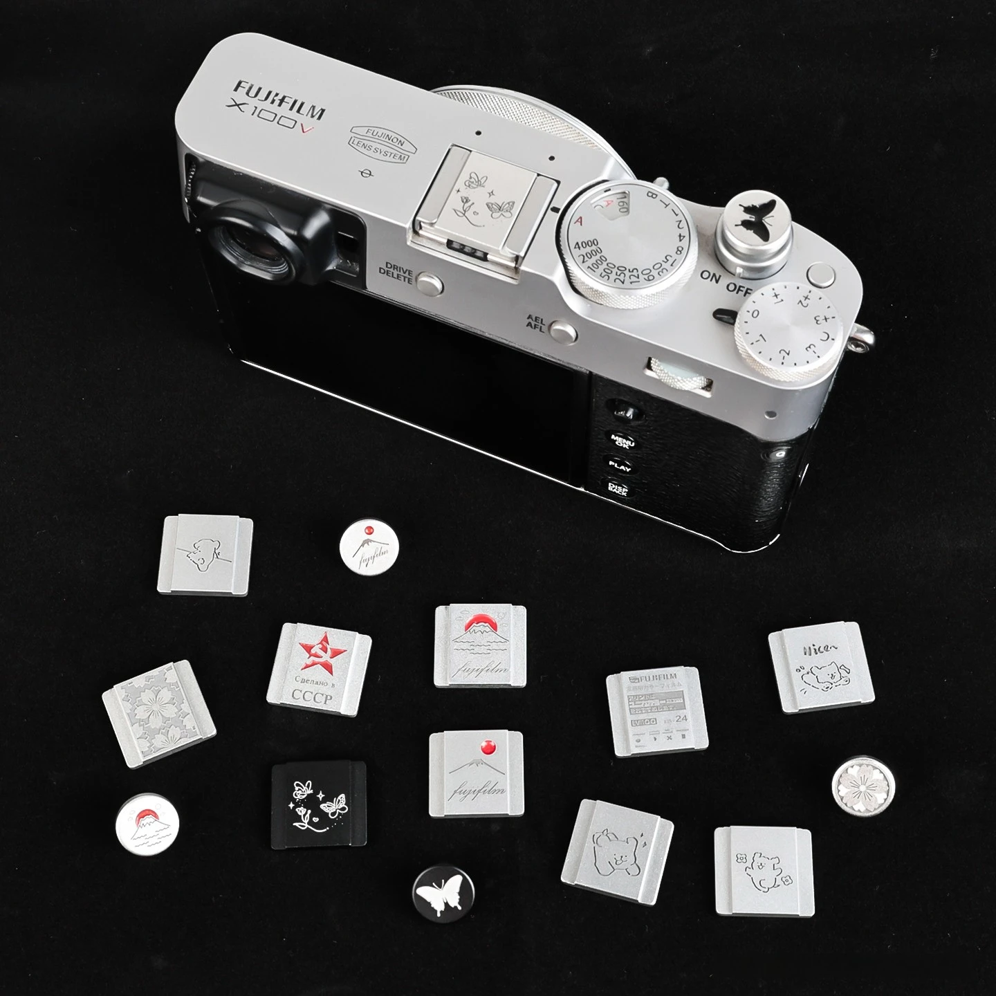 Camera Metal Hot Shoe Cover Suitable For Fuji XT3 XT10 XT20 