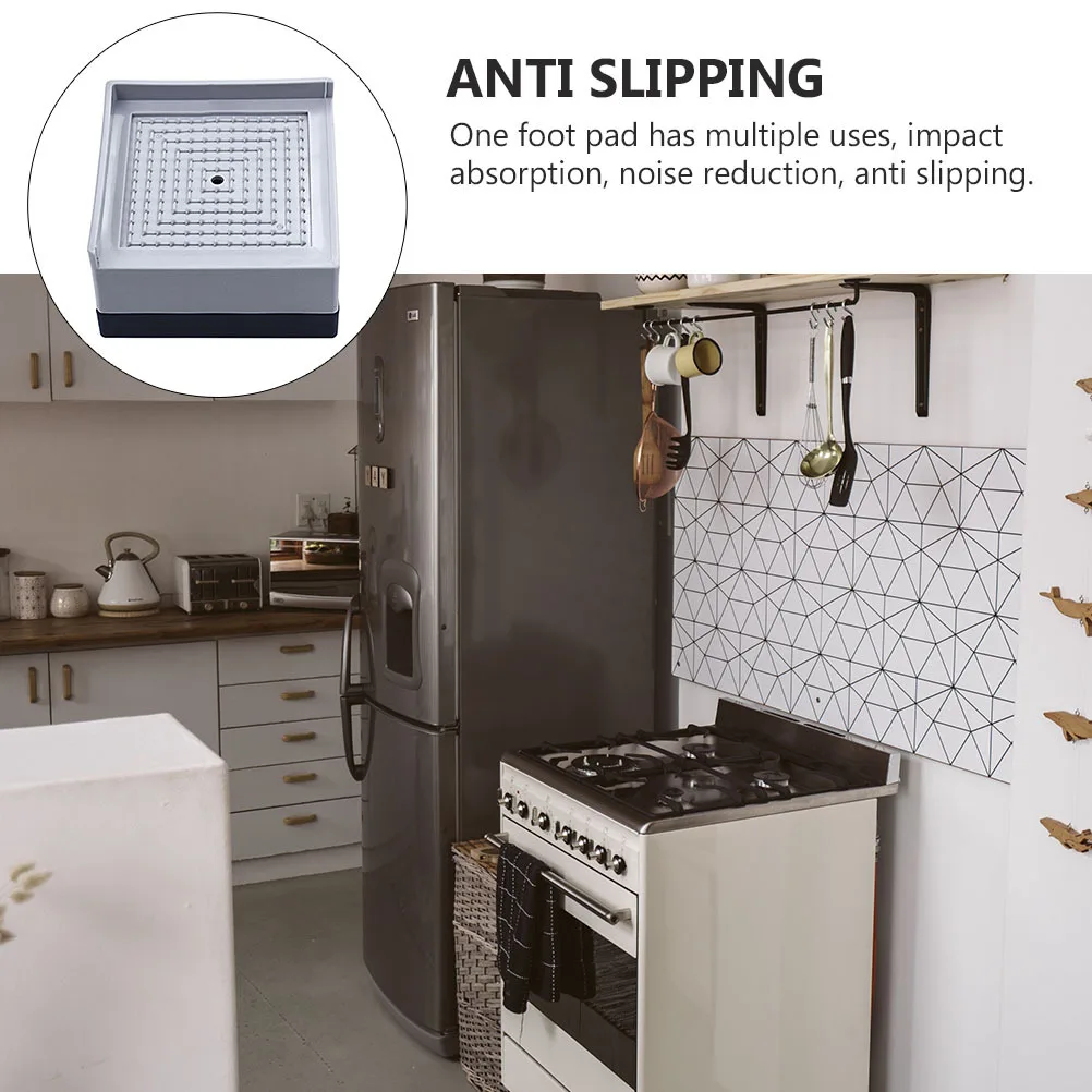 

1pc Furniture Foot Pad 2.5Cm Height Adjustable Waterproof Non-Slip Washing Machine Pad For Bed Fridge Furniture Accessory