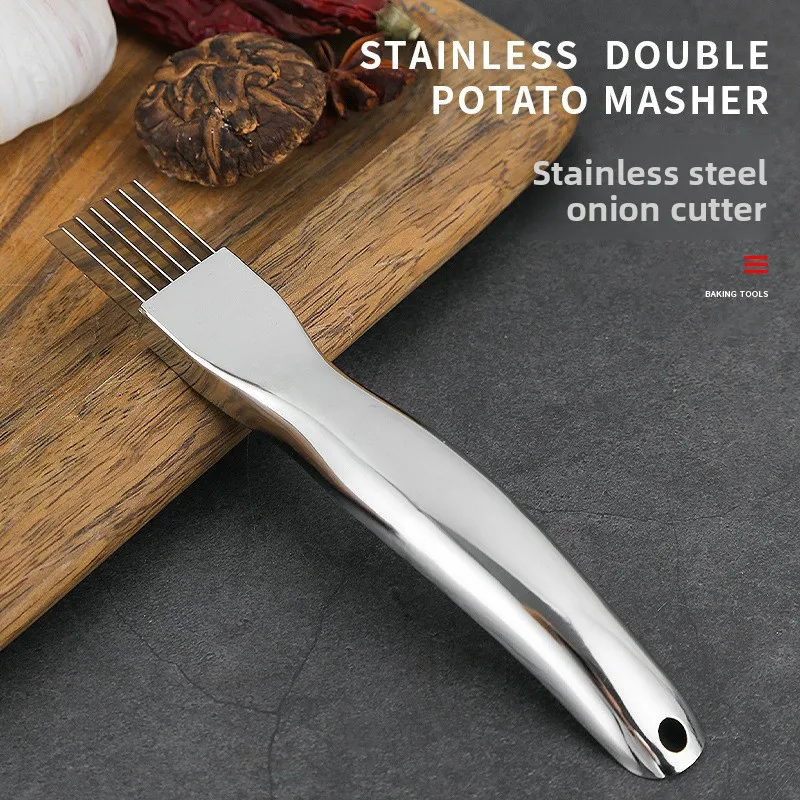 Stainless steel scallion cutter, shredder, scallion knife, s