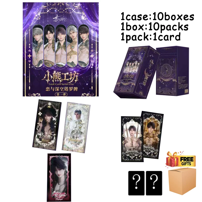 

2025 Anime Tarot Deck Love And Deepspace Wave1 80 Artworks Mystical Theme Collectible Set