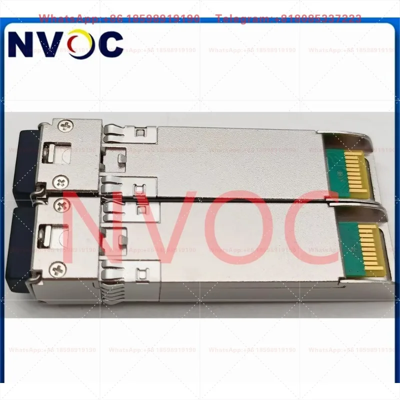10Pcs 10G 1310nm 10KM Duplex LC SFP+ 10GBASE-LR Two Fiber SM Optic Fiber Transceiver Compatible with Nova Star Processor VX600