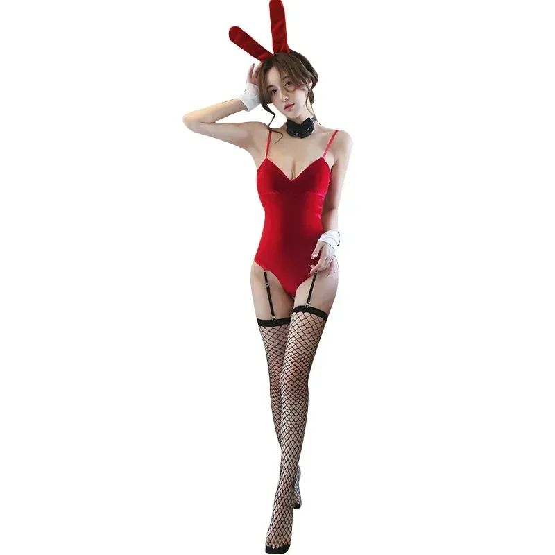 Sexy Bunny Girl body Naughty Rabbit gioco di ruolo tuta gioco di sesso per adulti Costume Cosplay pigiama Lingerie Sexy Set di vestiti porno