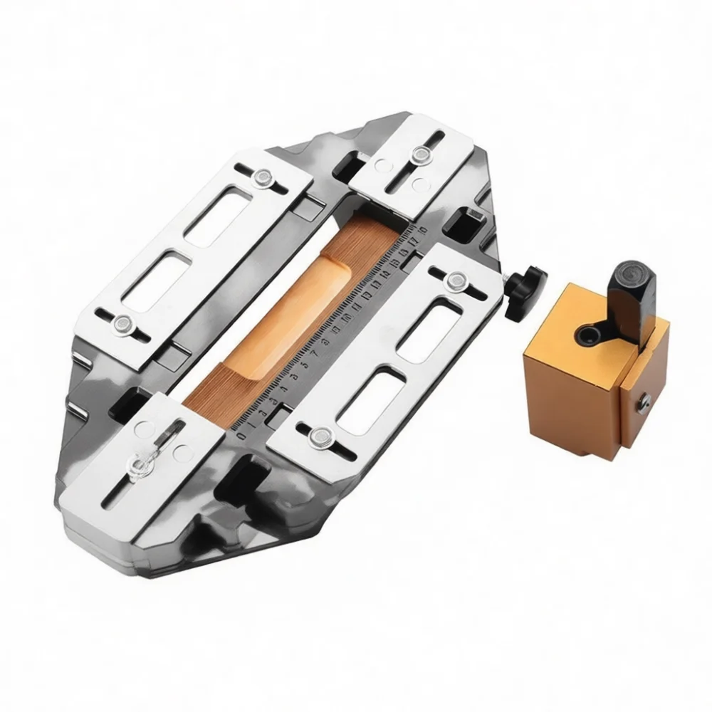 Professional Woodworking Hinge Hole Opener For Daofeng Door Hardware Positioning Slotting Jig Tool Precise Drilling Equipment