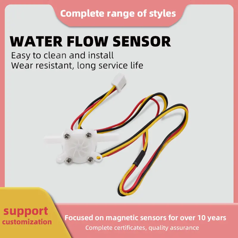 Sensor aliran air ruang 2 cabang, pemurni air toilet pintar kecil, pengukur aliran sinyal nadi, tingkat tinggi dan rendah