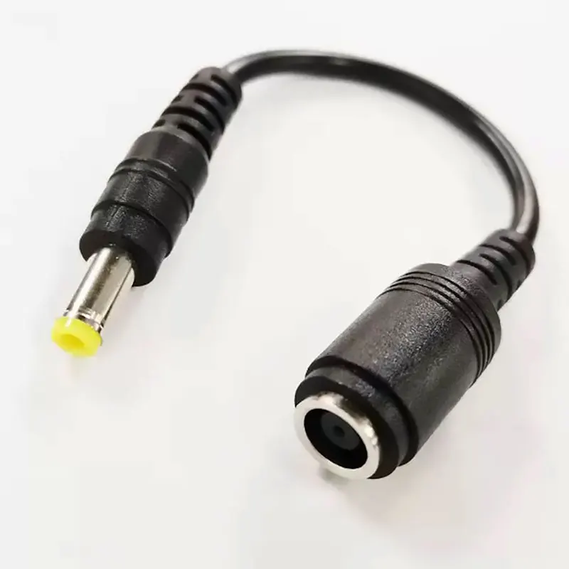 Cordon de connexion pour chargeur d'ordinateur portable Asus Toshiba, adaptateur pour ordinateur portable DC 7.4x5.0mm femelle à 5.5x2.5mm, câble convertisseur d'adaptateur d'alimentation