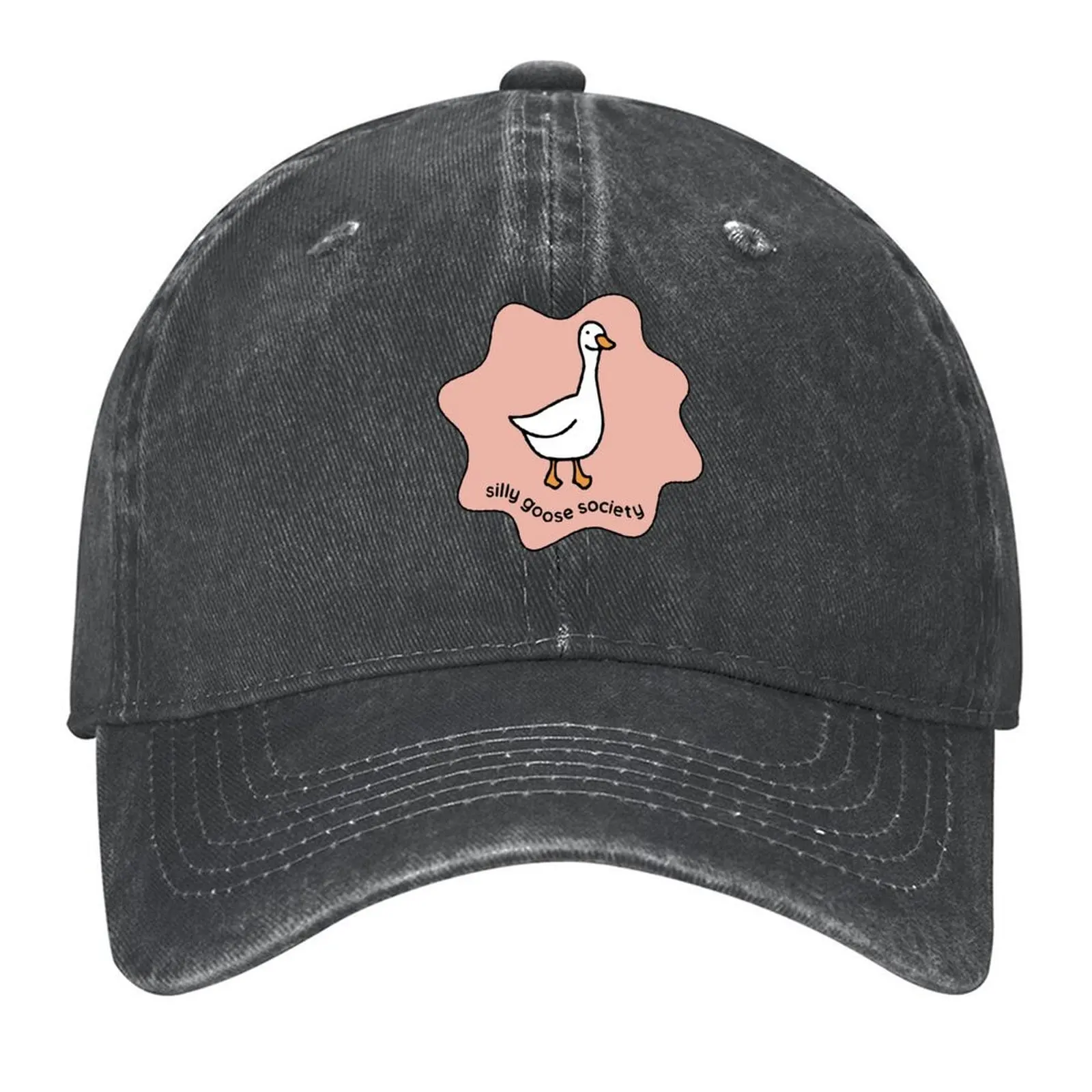 

Silly Goose Society - Pink Baseball Cap Rave Hat Man For The Sun cute Military Tactical Cap Woman Men's