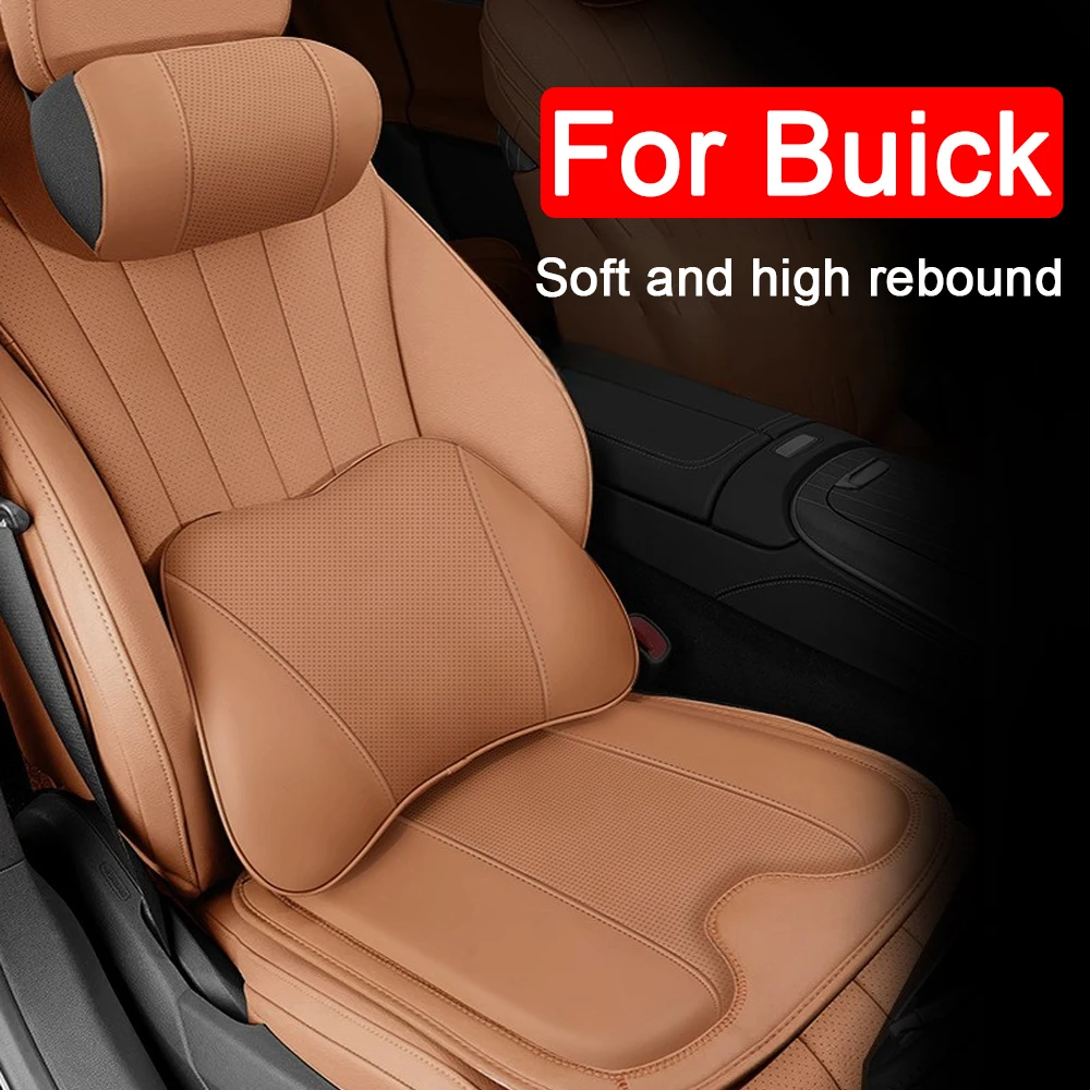 Car Seat Cushion Headrest High Rebound Sponge Travel support Neck Pillow For Buick Excelle Enclave Regal Encore Regal GL8