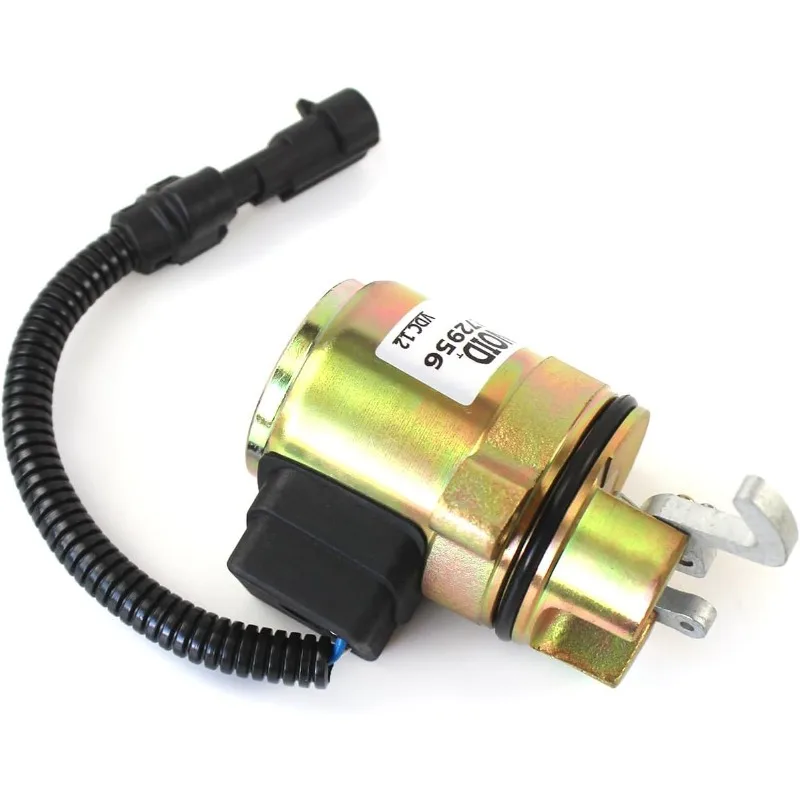 Elektromagnetyczny zawór odcinający paliwo 12 V 04272956 6686715   Do silnika Deutz BF4M2011 BF4M2012 Bobcat Skid Steer 863 864 873 883