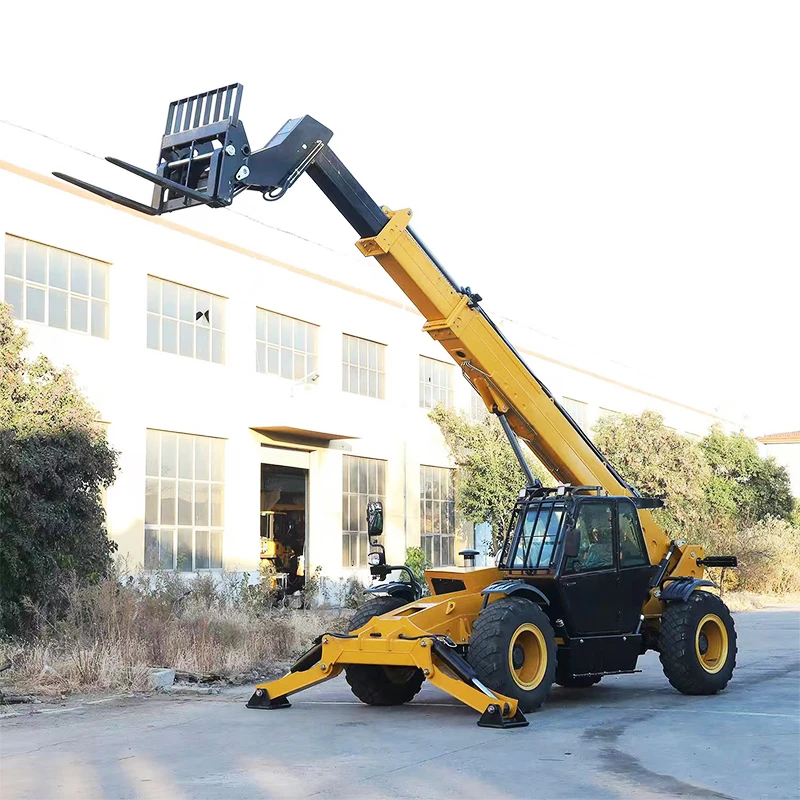 85Hp EPA Diesel Engine Telescopic Handler 3 Ton Telescopic Handler Forklift Chinese Famous Brand Acntruck Telescopic Handler