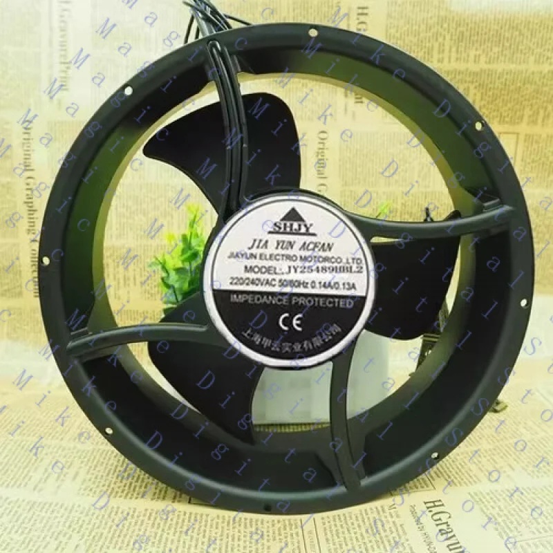 

UU FOR SHJY JY25489HBL2 AC220V-240V 0.14/0.13A 72W 25489 Metal Cooling Fan