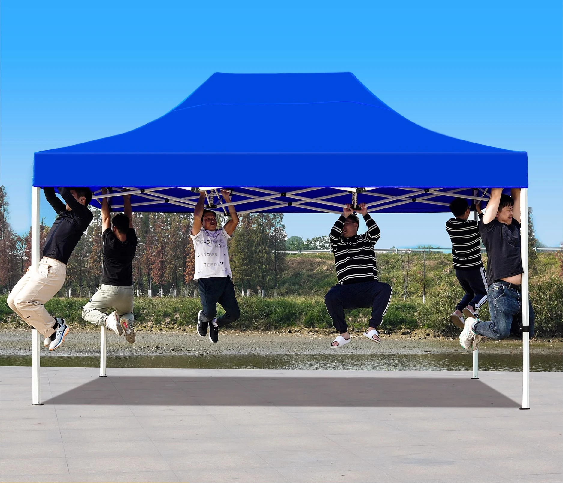 

Четырехугольный навес для наружного палатки с навесом от дождя, складной тент, телескопический тип