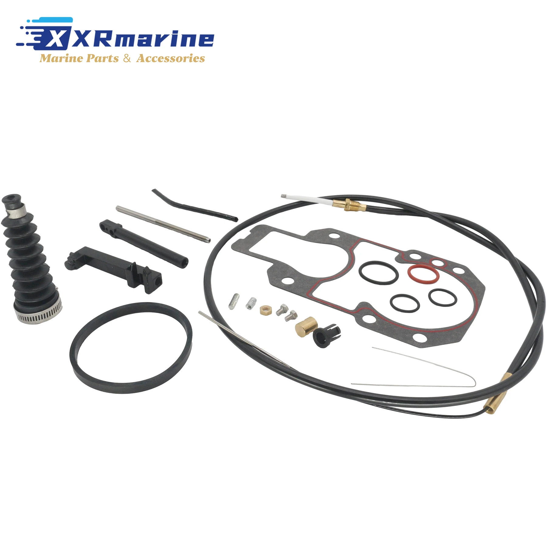 Lower Shift Cable Kit 865436A02 Compatible with Mercruiser Alpha One Gen 2 R MR MC-I Sterndrive Motor 19543A10 8M0176524 18-2603 image 3