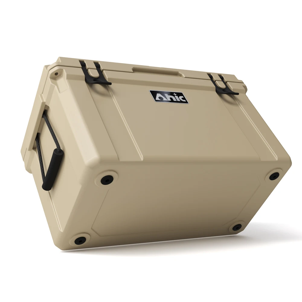 55L Modern Insulated Waterproof Cooler Box 5 Day Ice Retention for Food Cans Camping Outdoor Travel LLDPE Large Ice Chest Pro view 6