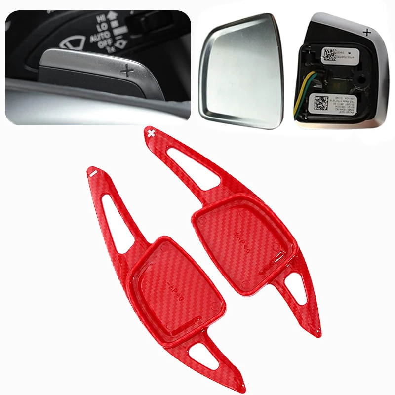 Paddle Shift Für Audi A3 A4 S4 A5 S5 A6 S6 C8 A7 S7 4K A8 Q8 E-tron Sportback 2020-2023 2024 Auto Lenkrad Paddle Shifte – Detail 2