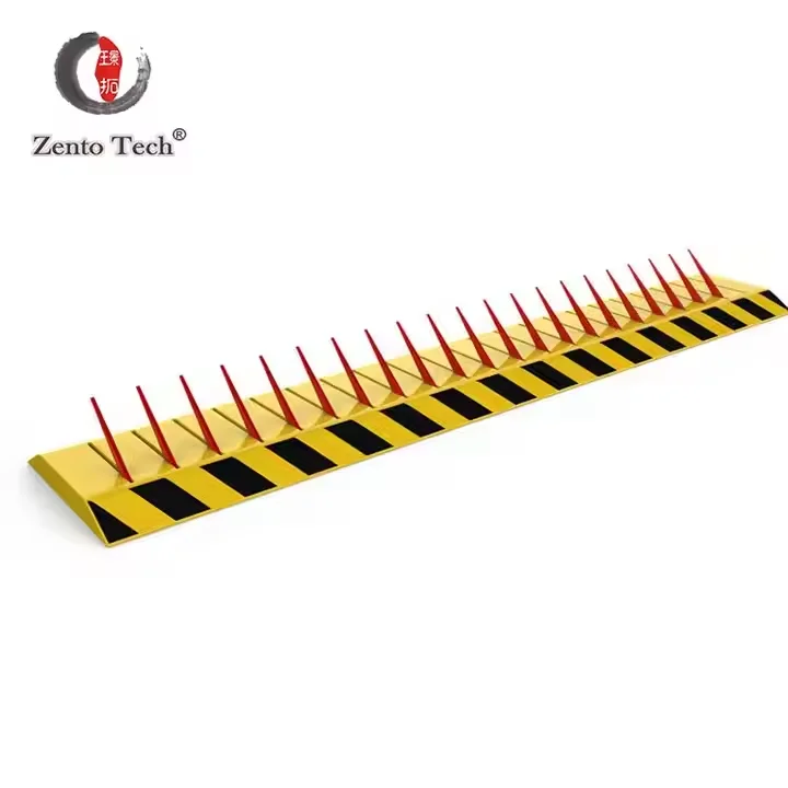 ZENTO High-Security Automatic Retractable Tyre Killer Barrier Heavy-Duty Steel Road Spike Strips for Parking Lot Traffic Barrier