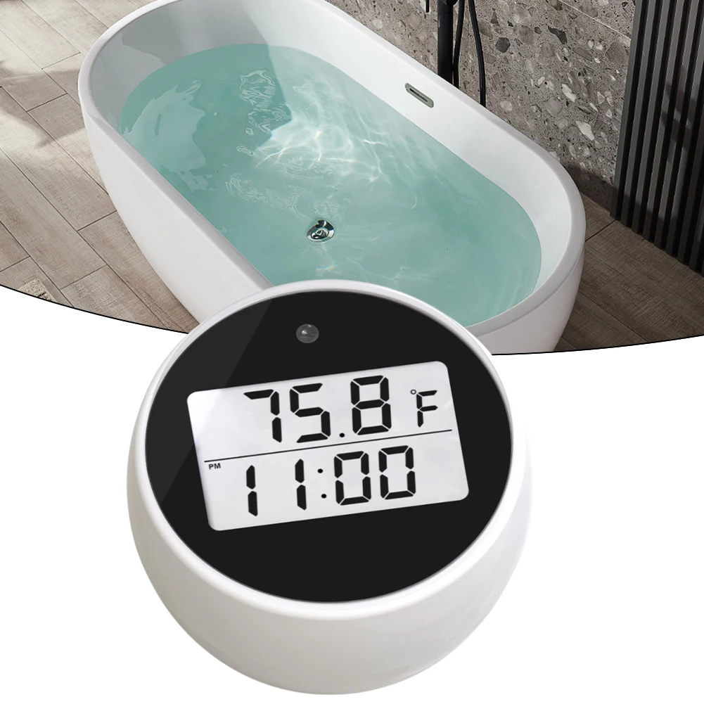 4*4*3.5cm Floating Water Thermometer Electronic Thermometer With Alarm Feature Alarm Thermometer Compact Size Easy To Use