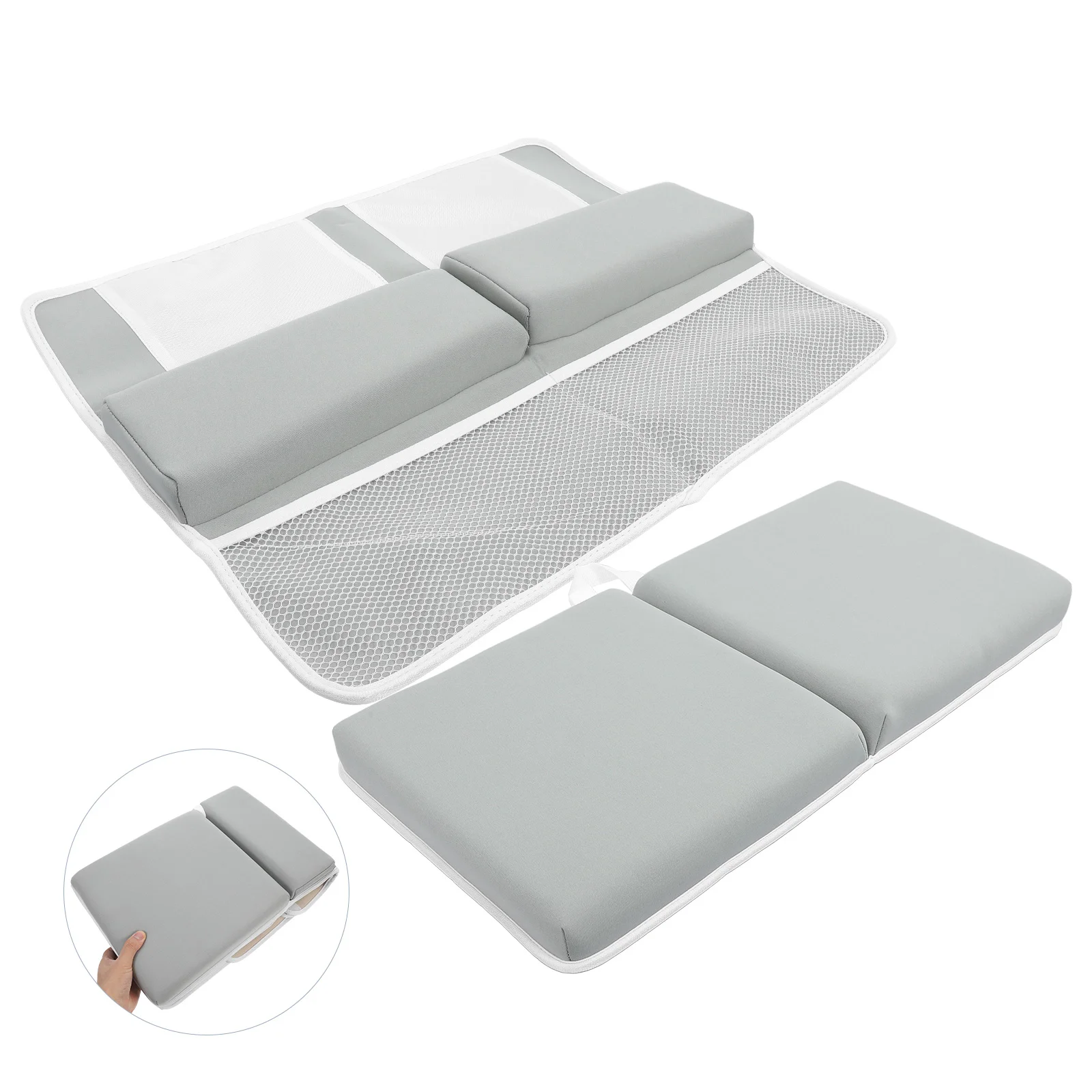 Bath Kneeler Pad Bathtub Cushion Mat Parents Use Bathing Elbow Rest Kneeing for Non Slip