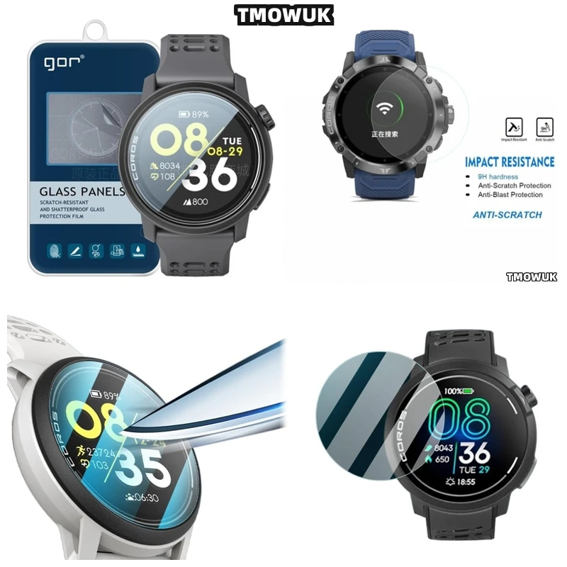 

​​For Coros PACE 3 APEX 2 Pro VERTIX 2S 42 46MM Tempered Glass Protector HD Clear Scratch-Resistant Smartwatch Cover​​