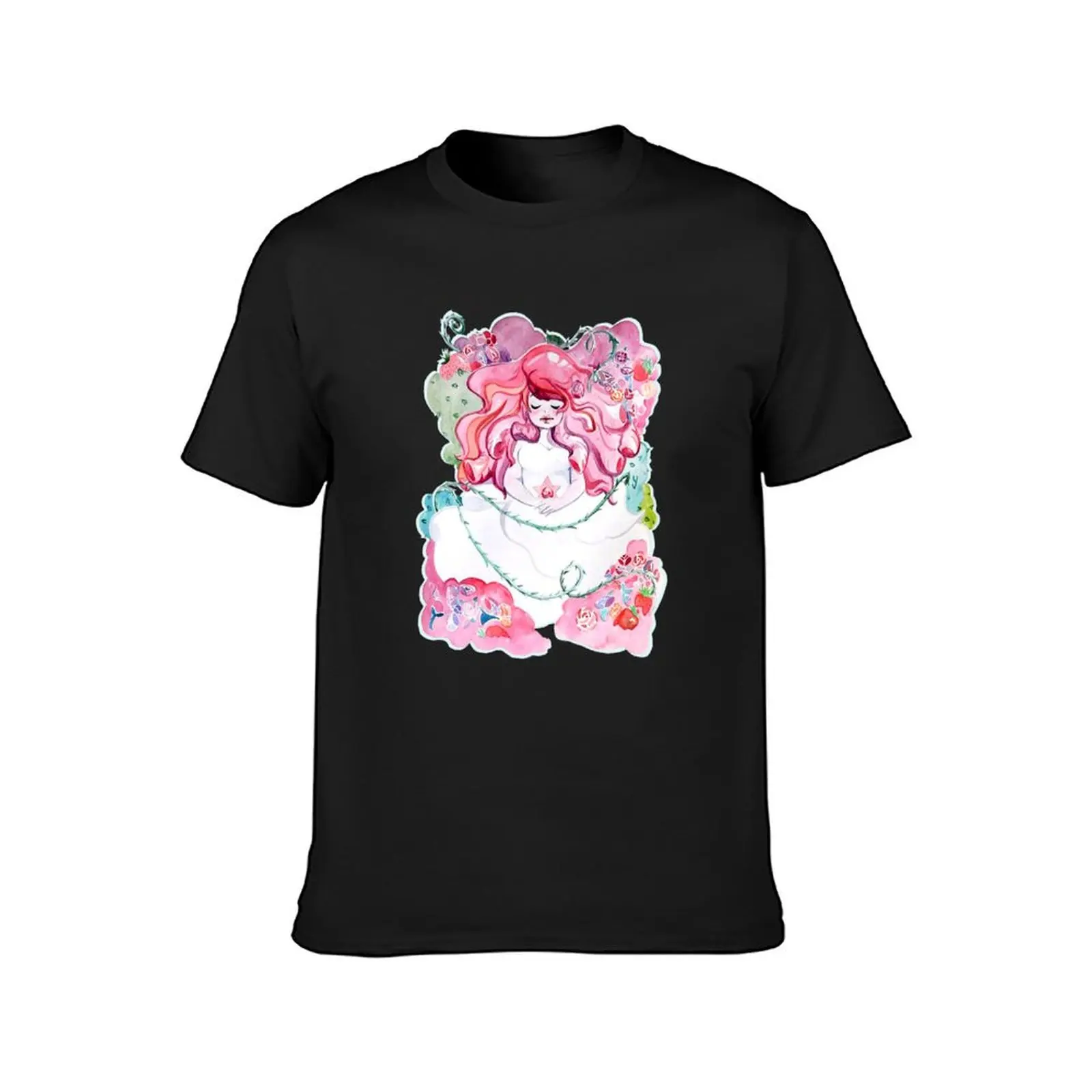 Memorial to Rose T-Shirt sweat summer tops cute tops heavyweights black t-shirts for men