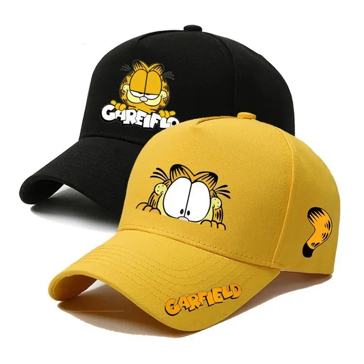 Garfield cap high color value animation cartoon student sports leisure boys and girls fashion all-match sunshade baseball cap - view 2