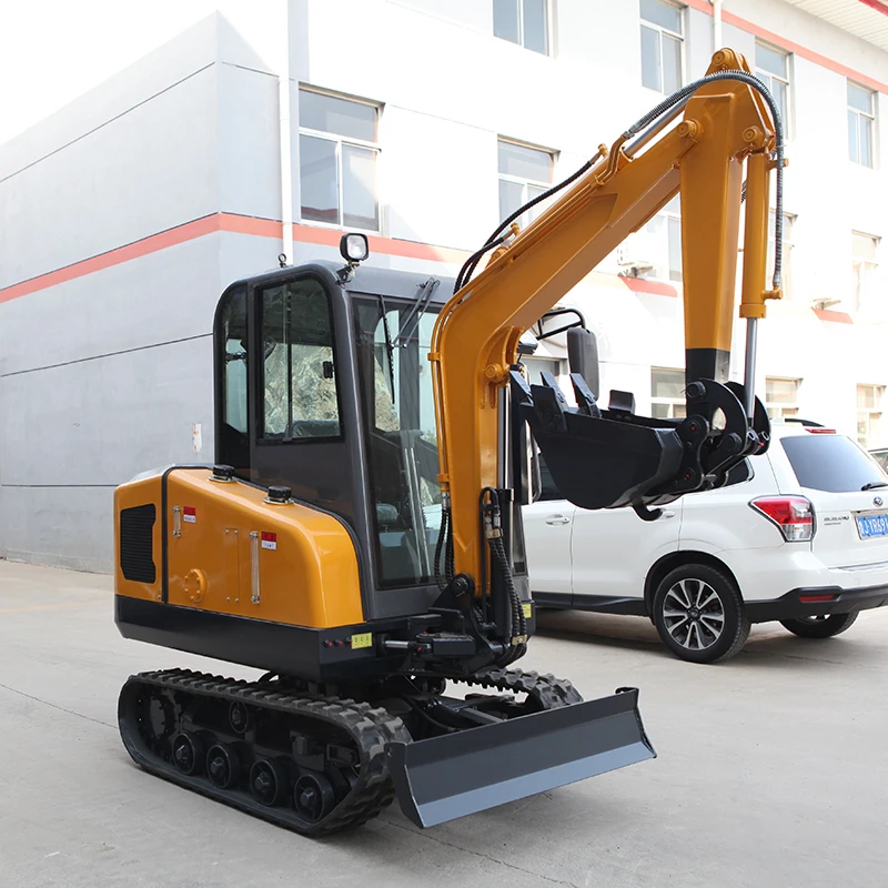 YG Mini Excavator Log Rotating Grapple 0.8t Mini Excavator Mini Excavator With Included Attachments