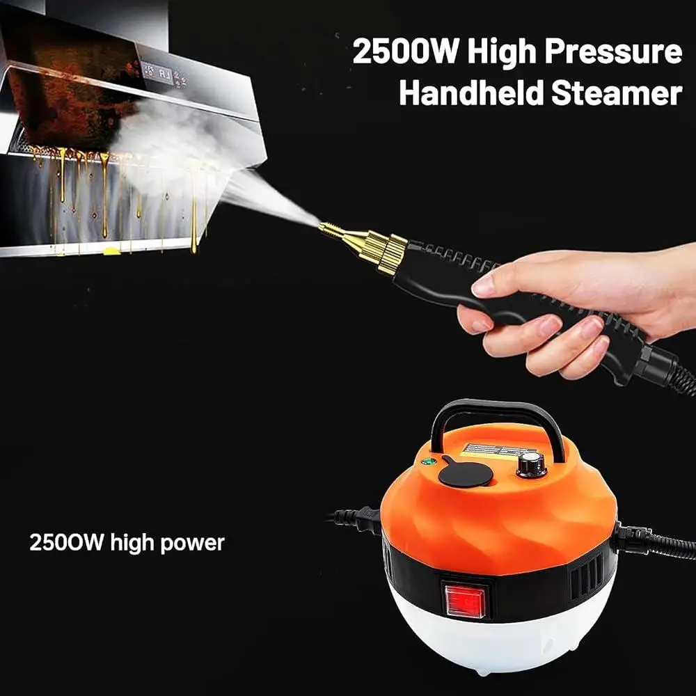2500 W Hand-Hochdruck-Dampfreiniger, tragbare Dampfreinigungsmaschine, Heimgebrauch, Böden, Polsterung, Küche, Auto, Fugenmörtel, Fliesen