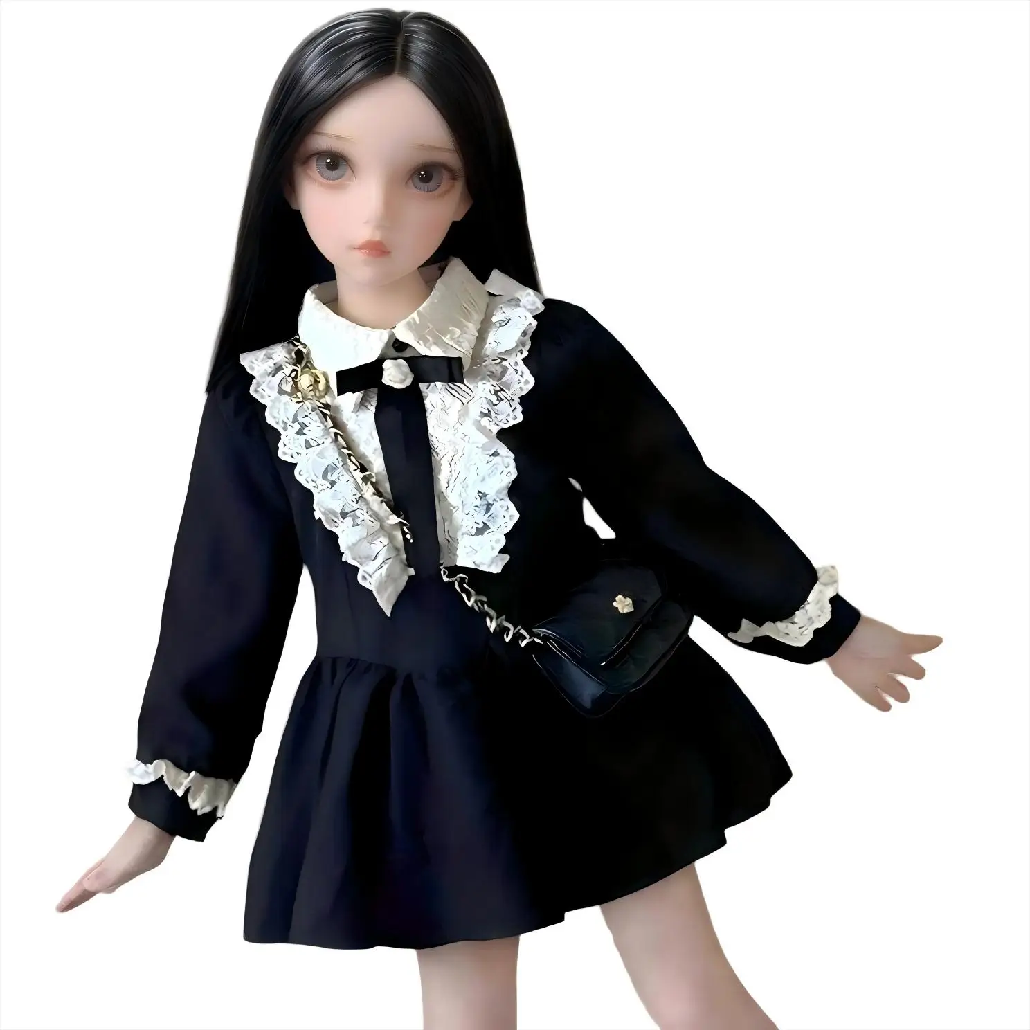 65cmシームレス可動フィギュアコレクタブルドール、ソフトTPEボディ、PVCヘッド＆合金骨格、写真撮影用リアルなアニメモデル