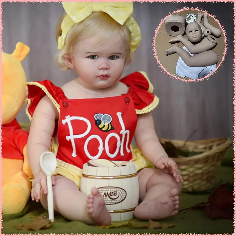 28inch Reborn Doll Kit Ying Huge Size Toddler Unfinished Unpainted Unassembled for Artists DIY Doll Parts Collectible Doll