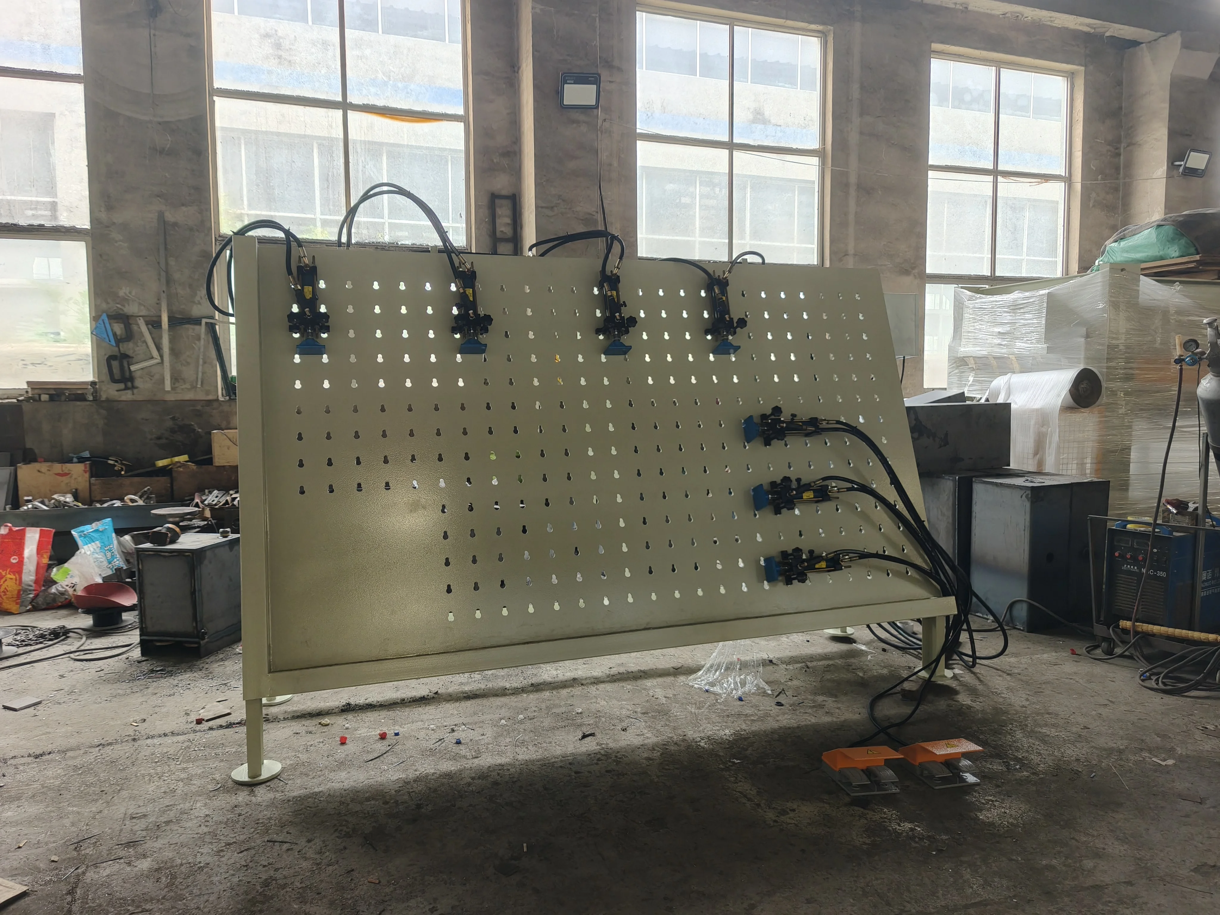 Best Selling Door Frame Assembly Hydraulic Composer Machine for Kitchen Wooden Door Single Side Frame Assembly Machine