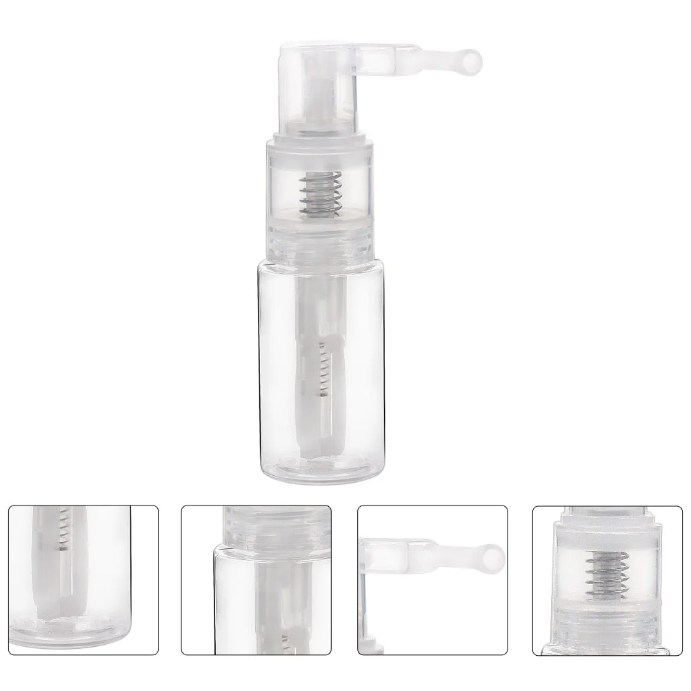 Fine Mist Powder Spray Bottle Dry Refillable Container Travel Glitter Bottles for Hair