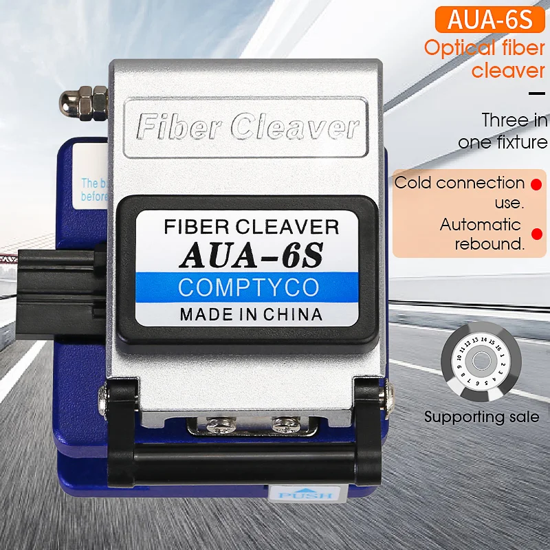 

AUA-6S/61S/7S/71S Optical Fiber Cutting Knife Cable Fiber Cleaver Fiber Optic Cutter Cold Melt Fiber Cleaver