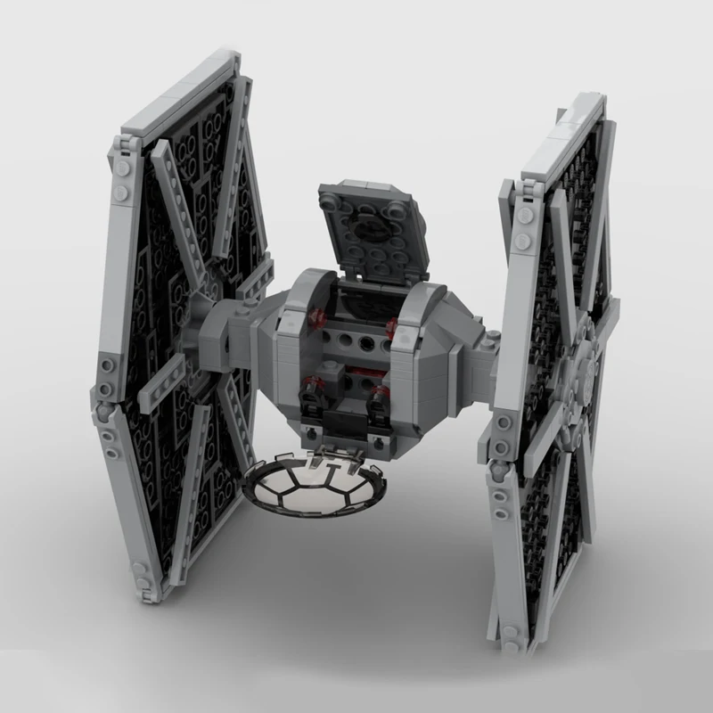 Hot 456 PCS MOC Ruimteschip Vliegtuigen Vechter Gebouw Model Aangepaste Puzzel Technologie Creatieve Assemblage Geavanceerde Kerstcadeaus