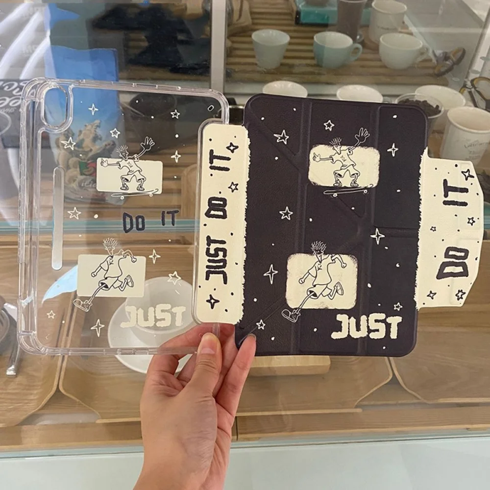 

Just Do It Positive Cool New Tablet Case For iPad Pro 11 12.9in 13 M4 M5 Case 9.7 10.2 5/6th 7/8/9 11th Mini Air 3 4 5 6 7 Cover