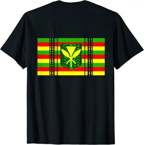 Tribal Kanaka Maoli Hawaiian Flag T-Shirt