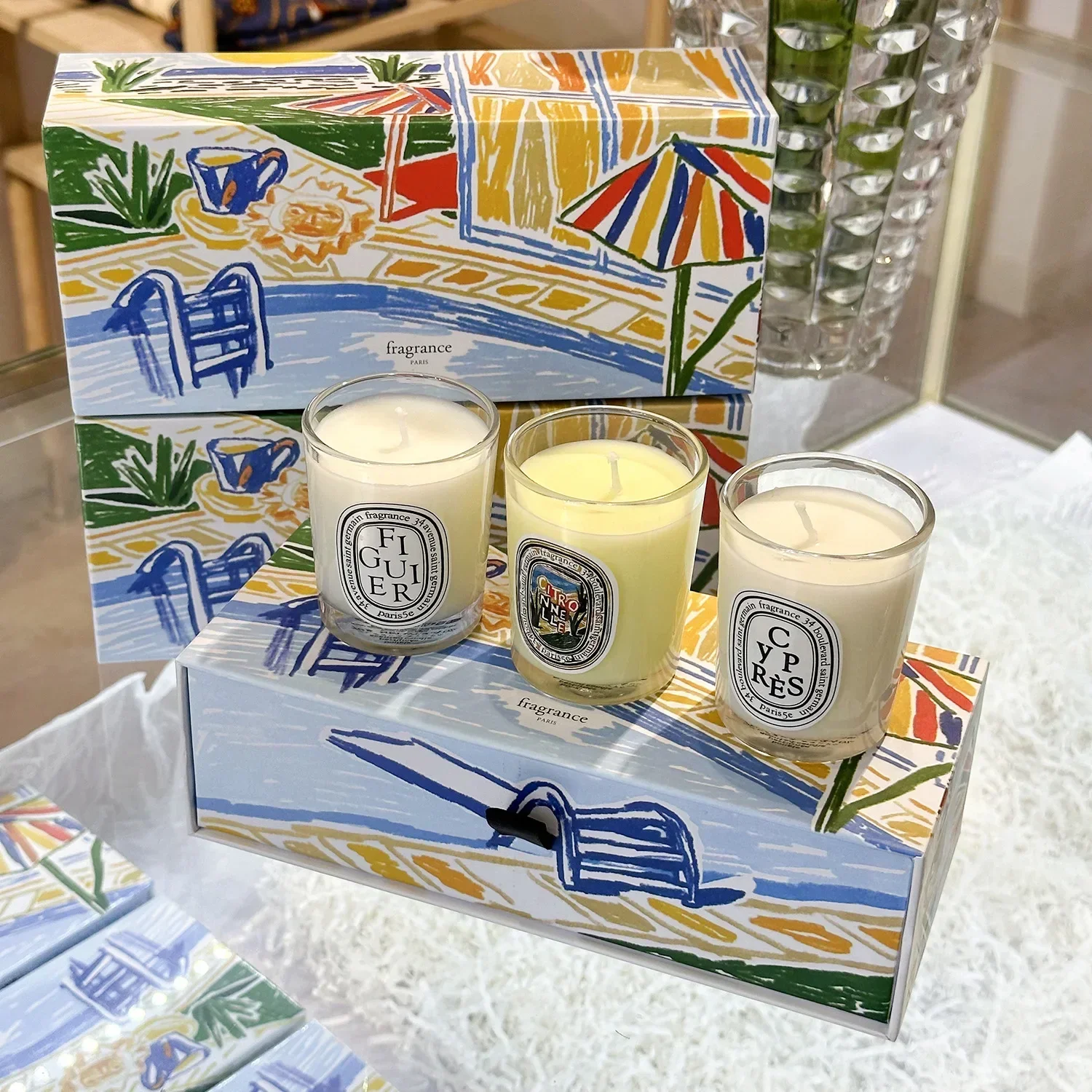 Świeca do aromaterapii hurtownia czysty naturalny olejek roślinny bezdymny zapach z prezentem ręcznym świąteczny prezent urodzinowy