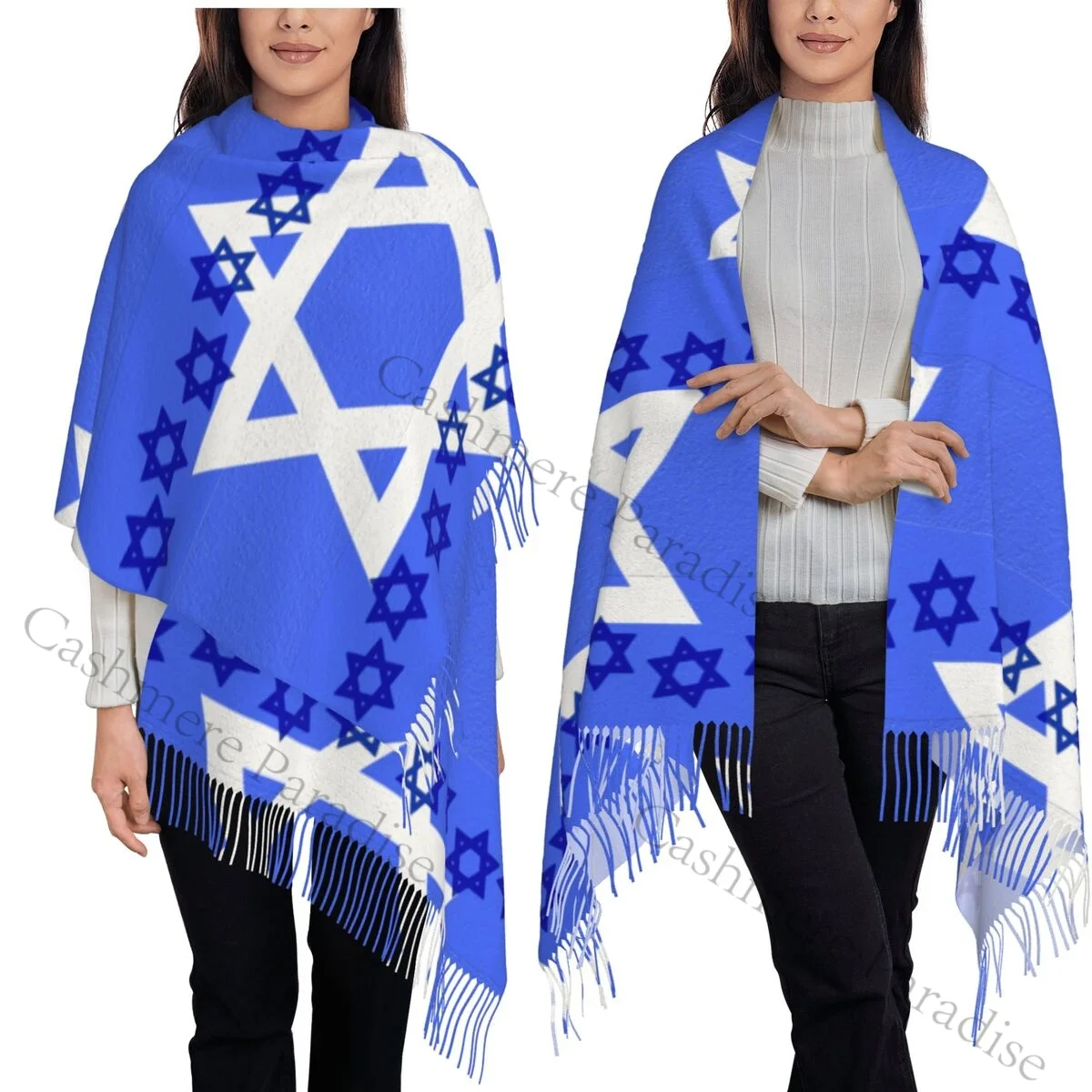 

Шали и накидки с флагом Израиля для вечерних платьев, женские шали, накидки, нарядные шали и накидки