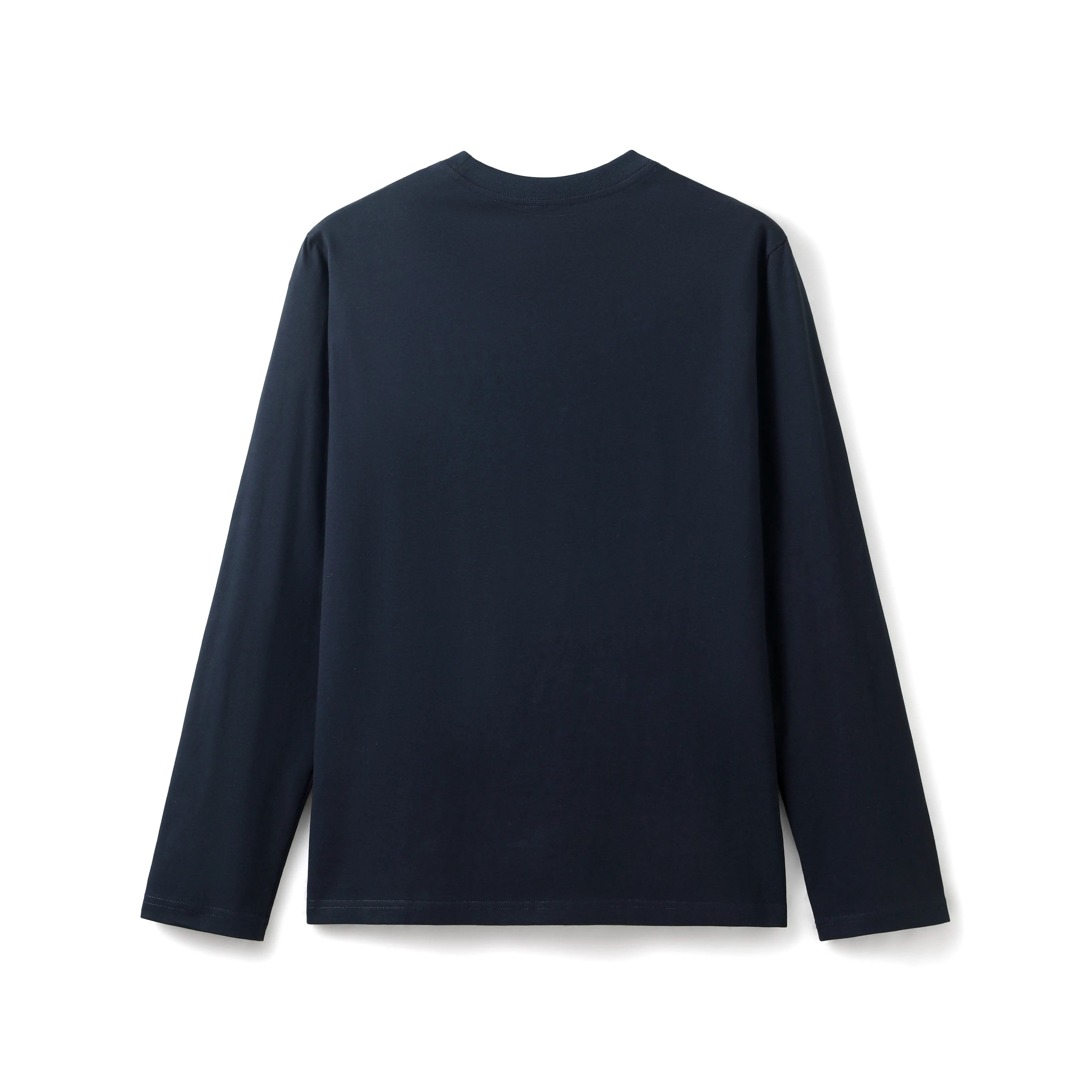 2026 Autumn New American Retro Long-sleeved O-neck Letter Printed T-shirt Men's Fashion Simple 100% Cotton Casual Sport Tops
