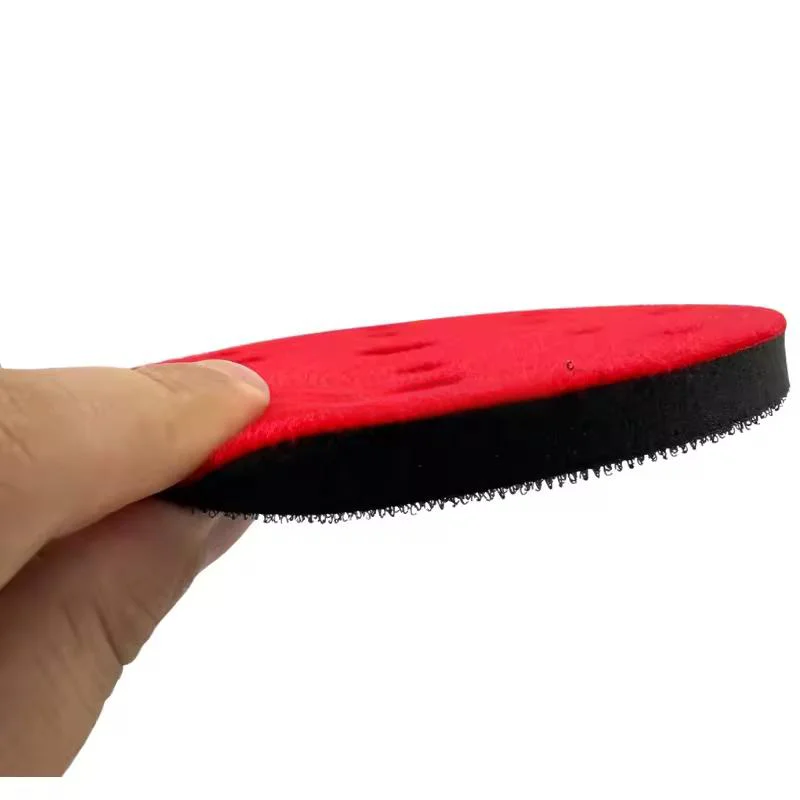 6 بوصة 150 مللي متر 15 ثقوب إسفنجة لينة واجهة الوسادة الرملي القرص ساندر دعم الوسادة ل مطحنة كهربائية ساندر #4