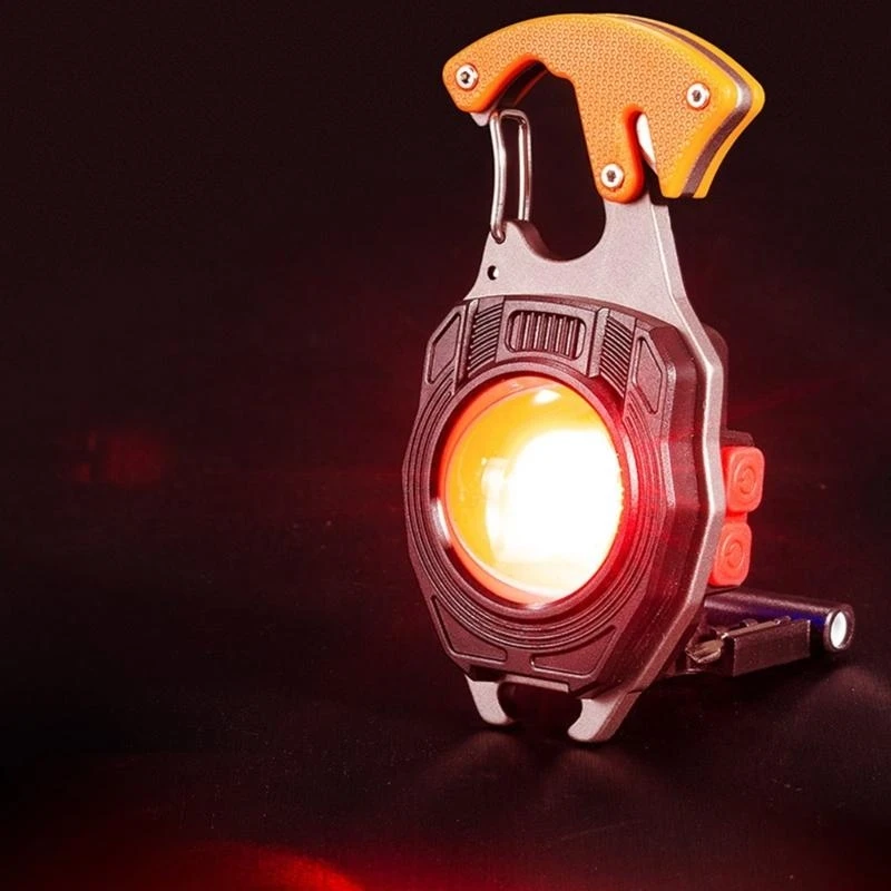Q39E Bright Keychains Light LED Keychains Work Light Night Running Safe Light