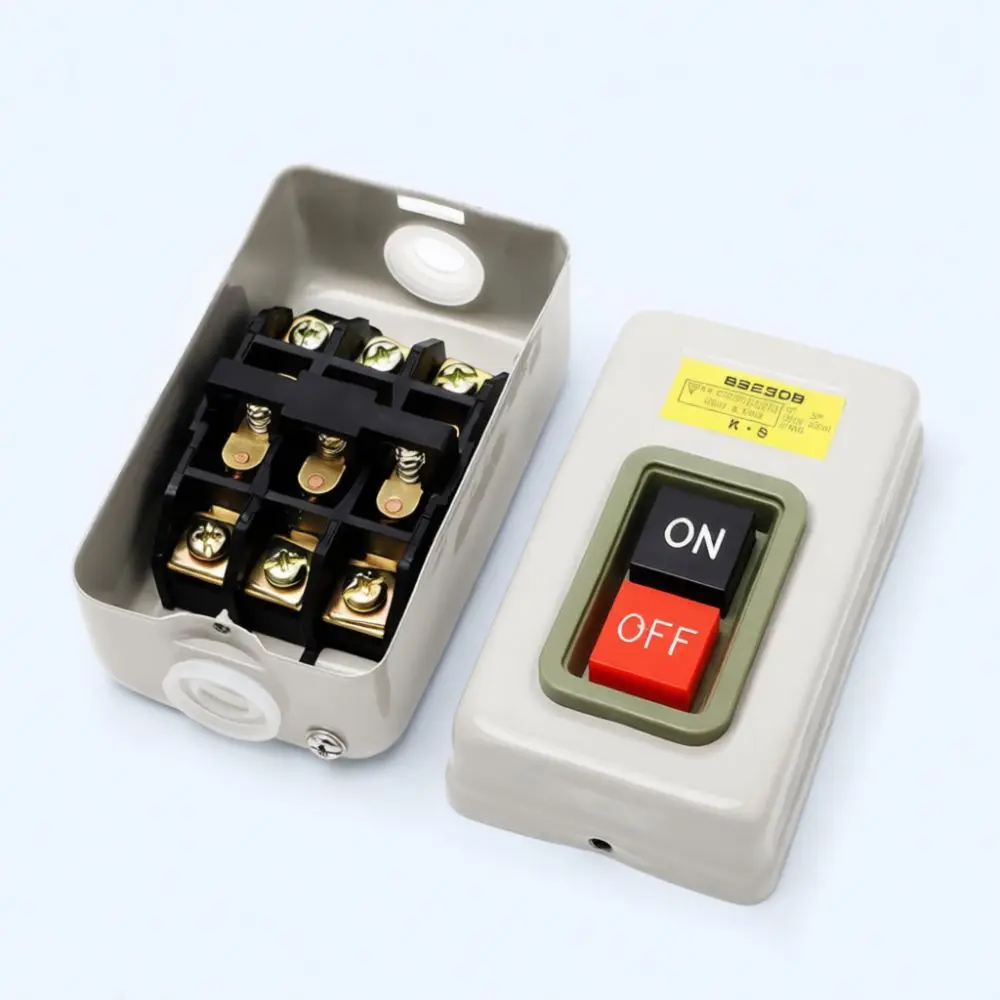 Compact Push Button Switch BS230B BS216B BS211B Motor Starter Control System Industrial Electrical Power Supply Component