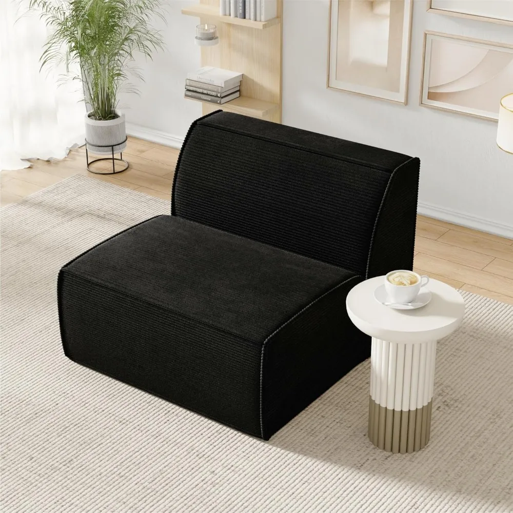 كرسي أريكة فردي من كوزي كاسل، كرسي بين باج للبالغين، صالة مريحة كبيرة الحجم بدون ذراع، أريكة بدون عظم، أريكة أرضية كسولة، Ch #6