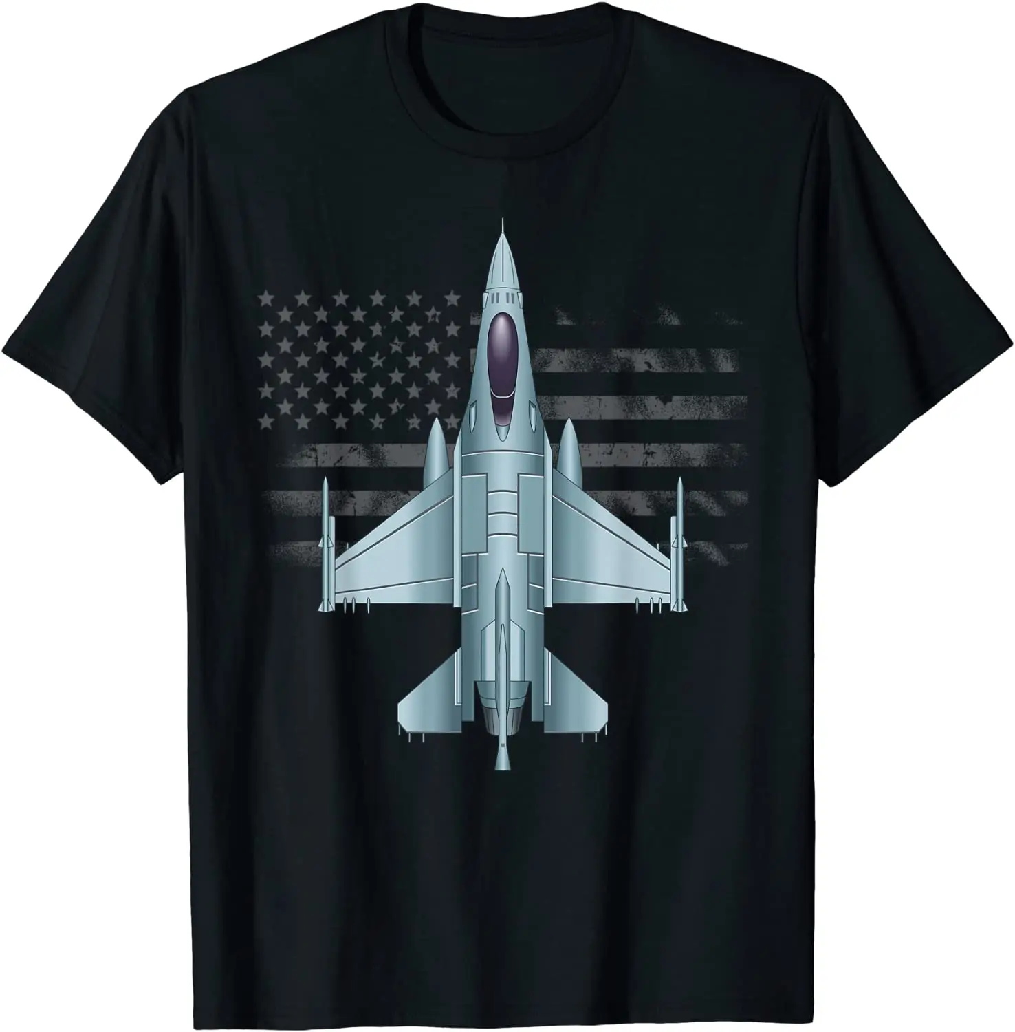 US Jet Fighter Jet Plane Pilot Gift T-Shirt. Summer Cotton Short Sleeve O-Neck Mens T Shirt New S-3XL